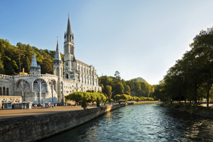 Lourdes cars verts